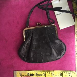 Giorgio Armani leather mini bag